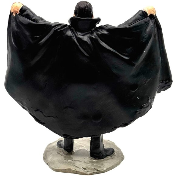 Lemax Spooky Town Vampire Lot Out For A Bite Dracula Coffin Halloween Village - Picture 6 of 7